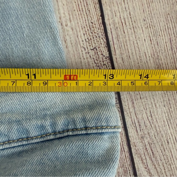 LEVI’S Wedgie Skinny Button Fly Jeans 26 - Picture 7 of 10